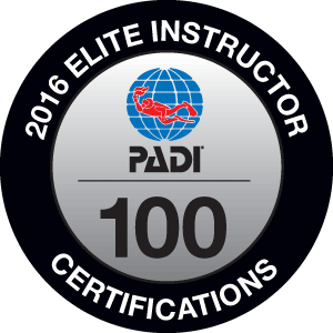 PADI Elite Instructor 2016