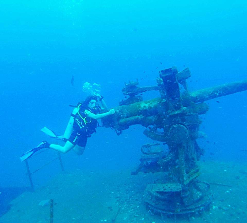 Wreck Diving  Thailandia istruttore
